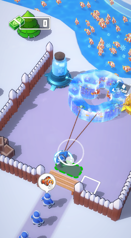 CatFan 在 LDR 空间实现的实时冰雪效果